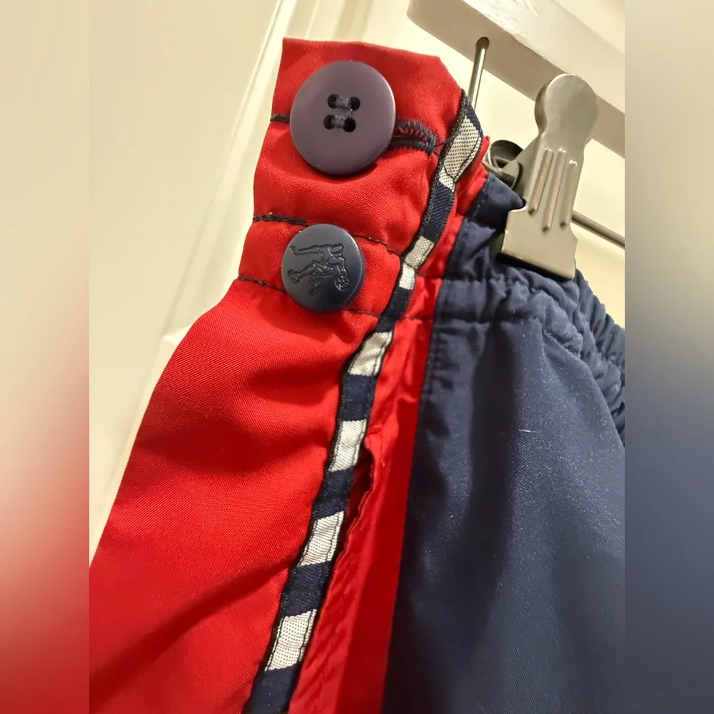 And1. Vintage Navy & Red Men’s Side Snap Basketball Pants. Size XL.